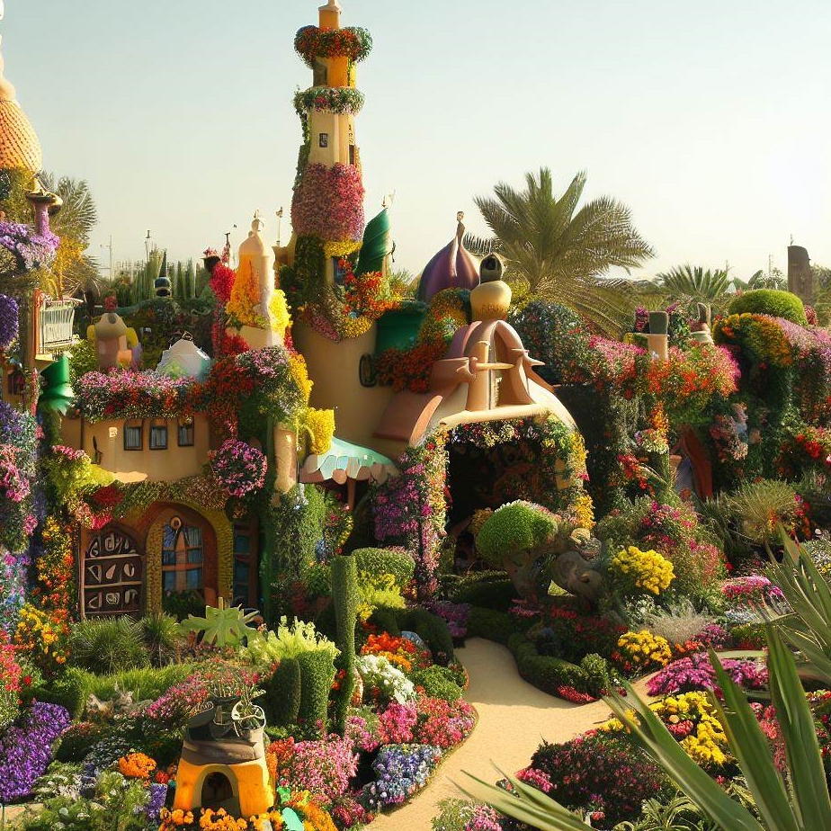 Dubai Miracle Garden: Raj wśród kwiatów