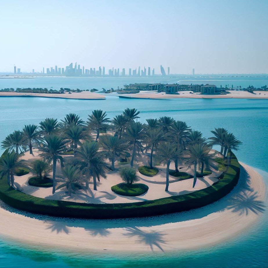 Dubaj - Wyspa w kształcie palmy