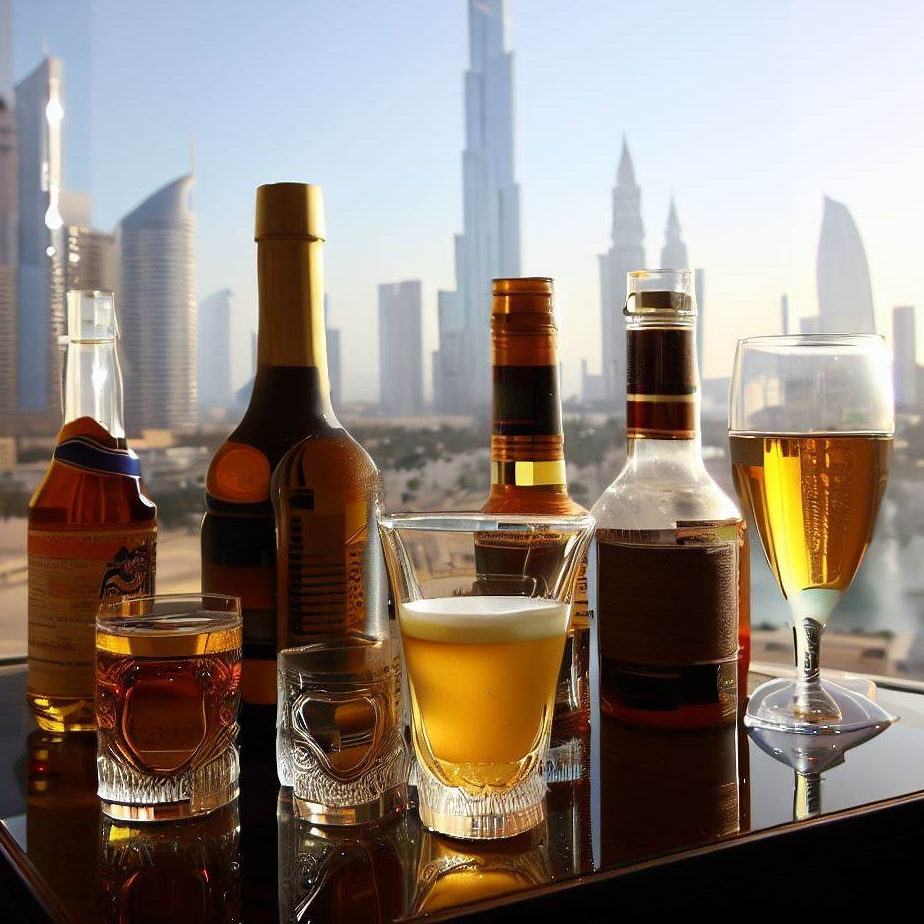 Dubaj - alkohol w hotelu
