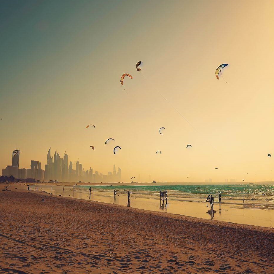 Kite Beach Dubaj - Doskonałe Miejsce dla Miłośników Kitesurfingu