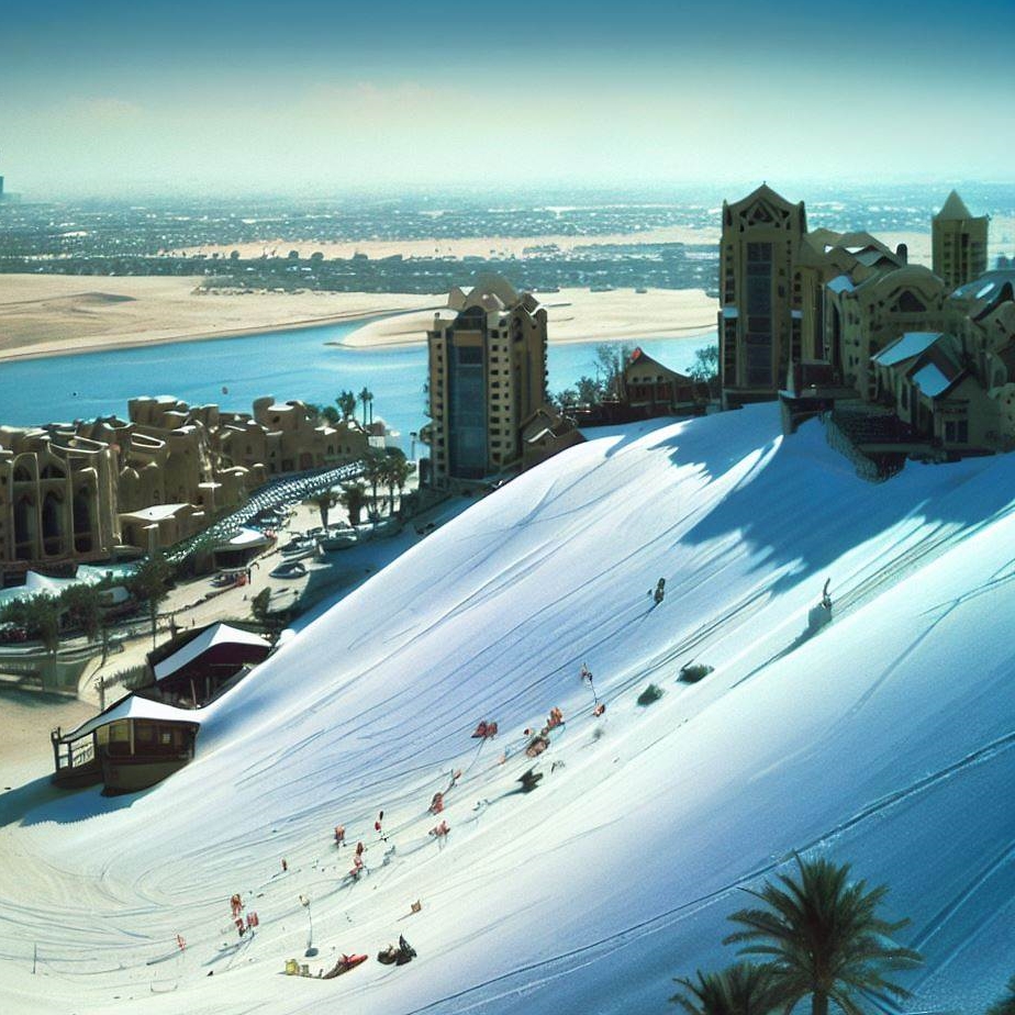 Ski Dubai - Klimatyzowane lodowisko w środku pustyni