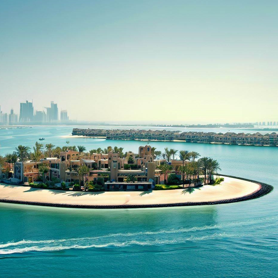 Sztuczna wyspa Dubaj